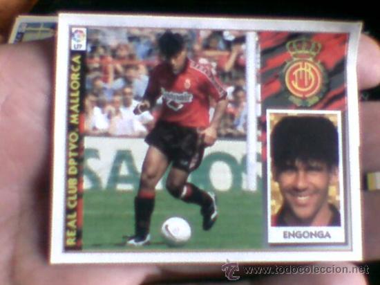Cromos de f&uacute;tbol: ED ESte 97 98 COLOCA   recuperado ventanilla superior ENGONGA MALLORCA - Foto 1