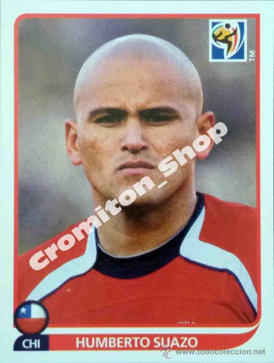 Cromos de f&uacute;tbol: N&ordm; 636 HUMBERTO SUAZO MUNDIAL SOUTH AFRICA 2010 WORLD CUP 10 PANINI