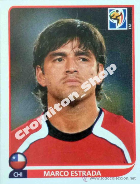 Cromos de f&uacute;tbol: N&ordm; 631 MARCO ESTRADA MUNDIAL SOUTH AFRICA 2010 WORLD CUP 10 PANINI