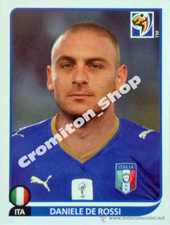 Cromos de F&uacute;tbol: N&ordm; 420 DANIELE DE ROSSI MUNDIAL SOUTH AFRICA 2010 WORLD CUP 10 PANINI