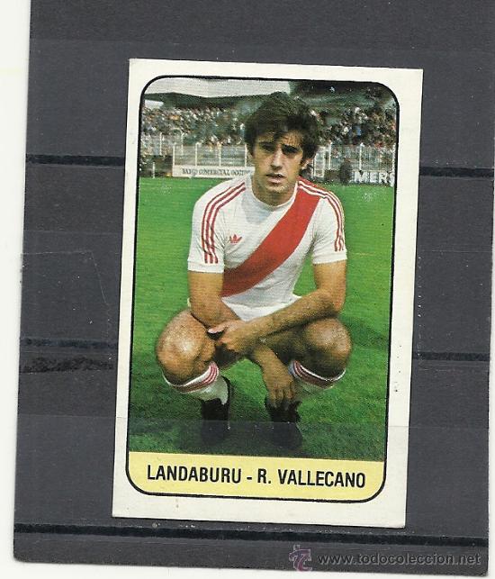Cromos de f&uacute;tbol: EDICIONES ESTE. NUEVO LIGA 78-79. LANDABURU-RAYO VALLECANO.