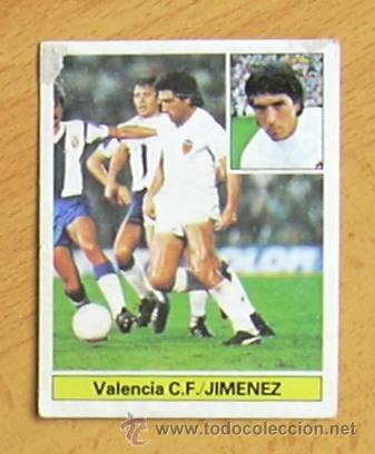 Cromos de f&uacute;tbol: Valencia - Jim&eacute;nez - Ediciones Este 1981-1982, 81-82 - Foto 1