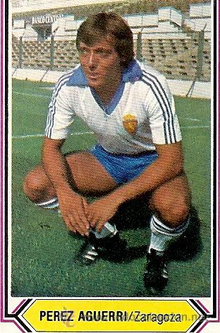 Cromos de Futebol: EDICIONES ESTE. LIGA 80-81 NUEVO. PEREZ AGUERRI-REAL ZARAGOZA.