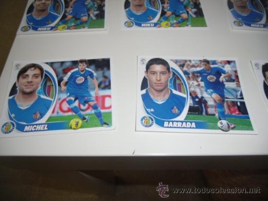 Cromos de f&uacute;tbol: ESTE 12 13 2012 2013 NUNCA PEGADO GETAFE BARRADA - Foto 1