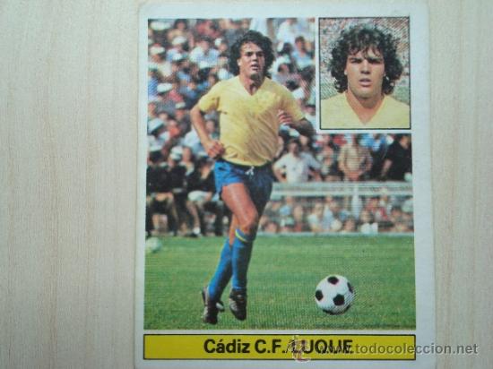 Cromos de f&uacute;tbol: CROMO LUQUE  CADIZ   EDICIONES ESTE 81 82 NUNCA PEGADO . - Foto 1