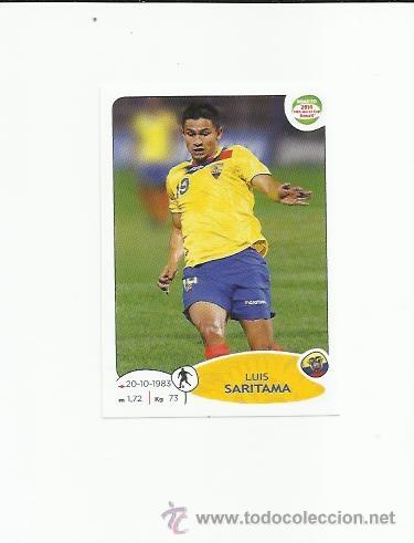 Cromos de f&uacute;tbol: 193 SARITAMA (ECUADOR) ROAD TO 2014 FIFA WORLD CUPA BRAZIL PANINI ADHESIVA -  -