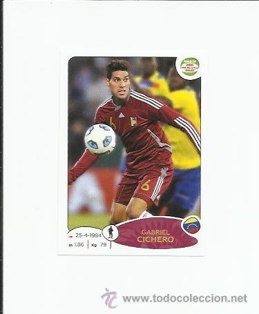 Fu&szlig;ball-Sticker: 230 CICHERO (VENEZUELA) ROAD TO 2014 FIFA WORLD CUPA BRAZIL PANINI ADHESIVA -  -