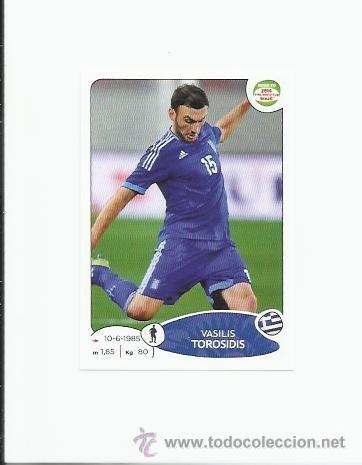 Football Stickers: 276 TOROSIDIS (GRECIA) ROAD TO 2014 FIFA WORLD CUPA BRAZIL PANINI ADHESIVA -  -