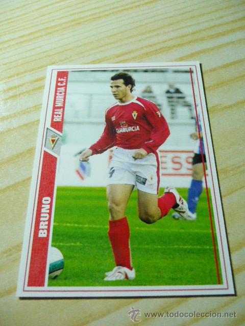 Cromos de F&uacute;tbol: 529 BRUNO MURCIA MUNDICROMO FICHAS LA LIGA 2007-2008 07-08