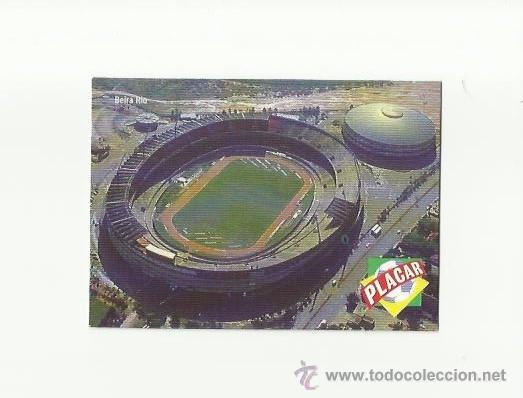 Cartes &agrave; collectionner de Football: CROMO ESTADIO BEIRA RIO BRASIL - REVISTA PLACAR A&Ntilde;O 1994 - CROMOS