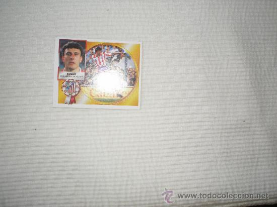 Cromos de f&uacute;tbol: SOLER ATLETICO MADRID 94-95 - Foto 1