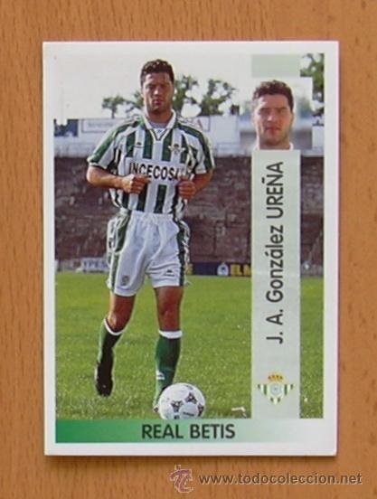 Figurine di Calcio: Betis - 115-Ure&ntilde;a - Editorial Panini 1996-1997, 96-97 - nunca pegado