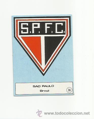 Figurine di Calcio: ESCUDO SAO PAULO BRASIL - EDITORIAL 3D GRAFICAS 1982  -  -