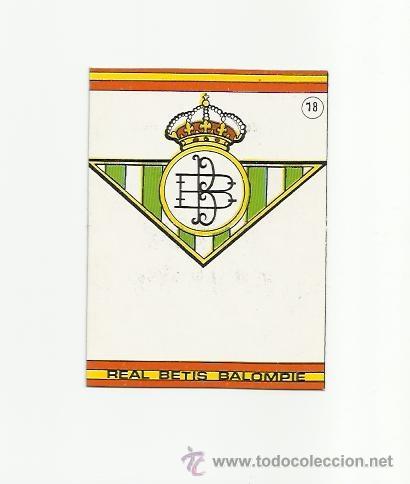 Figurine di Calcio: ESCUDO BETIS ESPA&Ntilde;A - EDITORIAL 3D GRAFICAS 1982  -  -