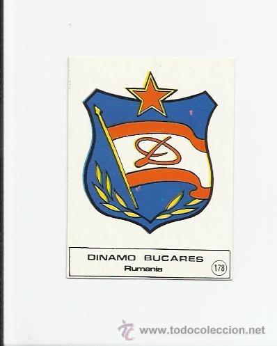 Cartes &agrave; collectionner de Football: ESCUDO DINAMO BUCAREST RUMANIA - EDITORIAL 3D GRAFICAS 1982  -  -