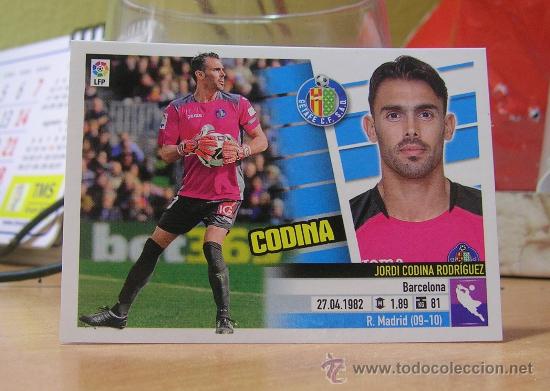 Cromos de f&uacute;tbol: EDICIONES ESTE 2013-2014  13 14  CODINA   (GETAFE)  SIN PEGAR - Foto 1