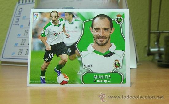 Cromos de f&uacute;tbol: EDICIONES ESTE 2008-2009  08 09   MUNITIS  (RACING)   SIN PEGAR - Foto 1