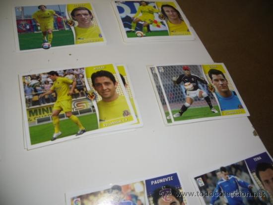 Fu&szlig;ball-Sticker: LIGA ESTE 2006 2007 06 07 NUNCA PEGADOS  VILLARREAL VIERA