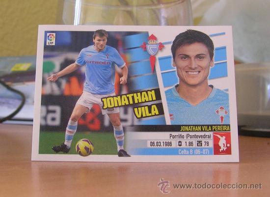 Cromos de f&uacute;tbol: EDICIONES ESTE 2013-2014  13 14   JONATHAN  VILA  (CELTA)  SIN PEGAR - Foto 1