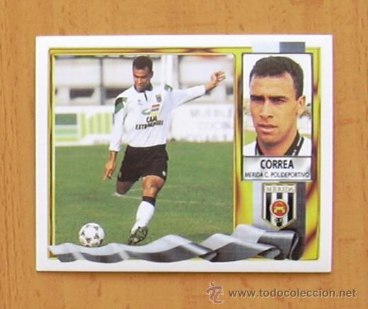 Cromos de f&uacute;tbol: M&eacute;rida - Correa - Ediciones Este 1995-1996, 95-96 - Nunca pegado - Foto 1