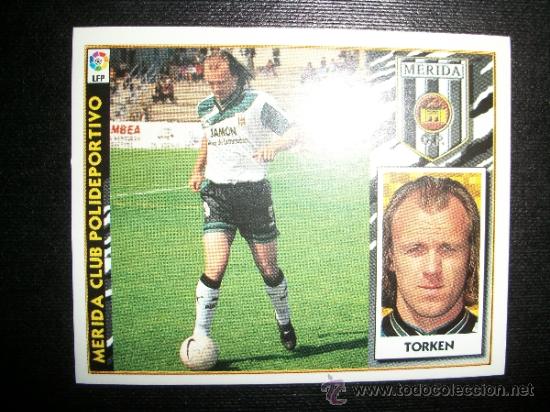 Fu&szlig;ball-Sticker: TORKEN BAJA DEL MERIDA ALBUM ESTE LIGA 1997 - 1998 ( 97 - 98 )