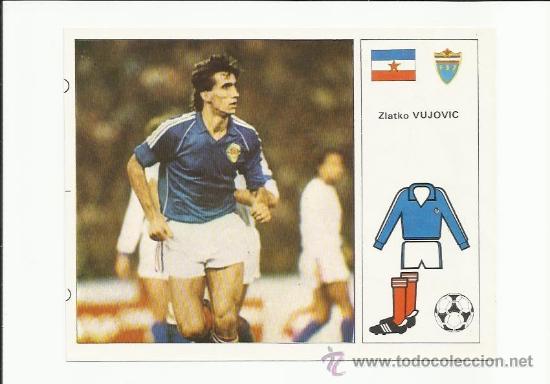 Fu&szlig;ball-Sticker: CROMO/FICHA ZLATKO VUJOVIC (YUGOSLAVIA) MUNDIAL 82 BRUGUERA -