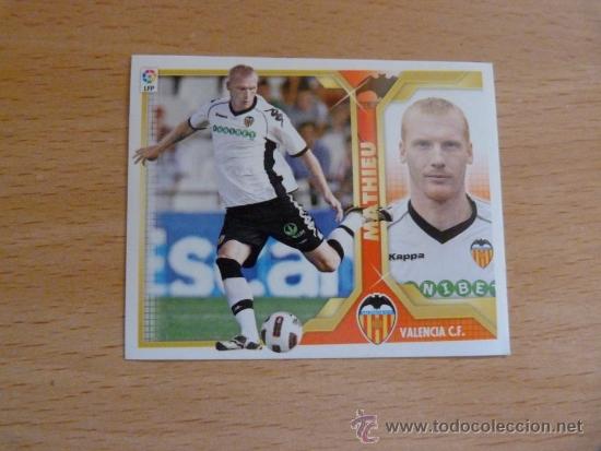 Cromos de f&uacute;tbol: Cromo Panini Liga Este 2011 2012 Valencia 7 Mathieu - Foto 1