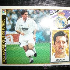 Cromos de Fútbol: CHENDO DEL REAL MADRID ALBUM ESTE LIGA 1997 - 1998 ( 97 - 98 )