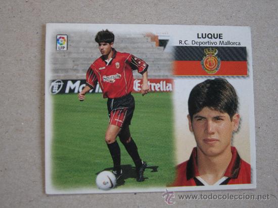 Cromos de f&uacute;tbol: ESTE 99-00 BAJA LUQUE  MALLORCA 1999-2000 - Foto 1