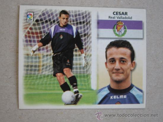 Cromos de f&uacute;tbol: ESTE 99-00 CESAR  VALLADOLID 1999-2000 - Foto 1