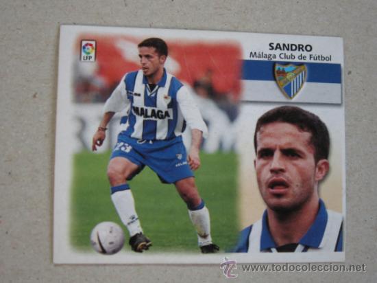 Cromos de f&uacute;tbol: ESTE 99-00 SANDRO  MALAGA 1999-2000 - Foto 1