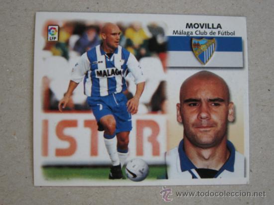 Cromos de f&uacute;tbol: ESTE 99-00 MOVILLA  MALAGA 1999-2000 - Foto 1