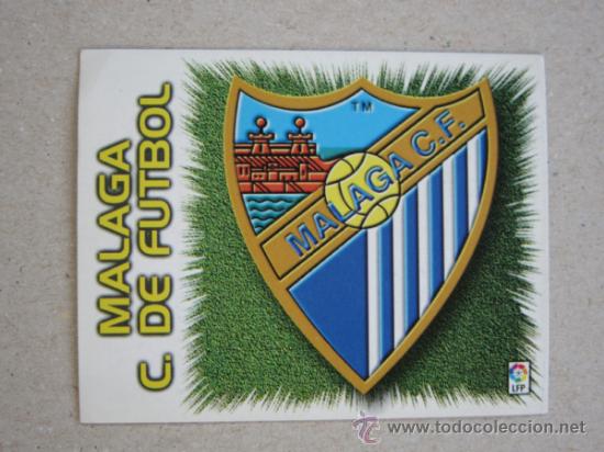 Cromos de f&uacute;tbol: ESTE 99-00 ESCUDO MALAGA 1999-2000 - Foto 1
