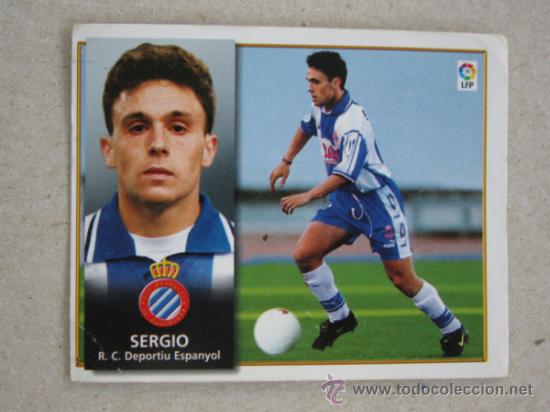 Cromos de f&uacute;tbol: ESTE 98-99  SERGIO  ESPANYOL 1998-1999 - Foto 1