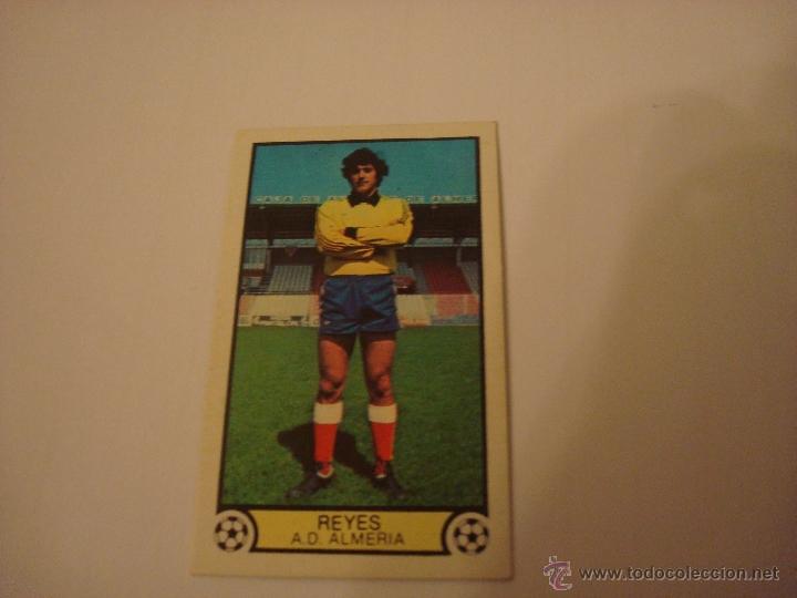 Football Stickers: 79-80 ESTE. REYES. ALMERIA. NUNCA PEGADO