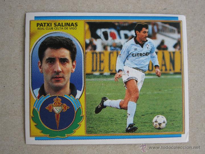 Cromos de f&uacute;tbol: ESTE 96-97 PATXI SALINAS CELTA 1996-1997 - Foto 1