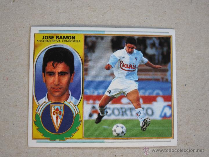 Cromos de f&uacute;tbol: ESTE 96-97  JOSE RAMON  COMPOSTELA  1996-1997 - Foto 1