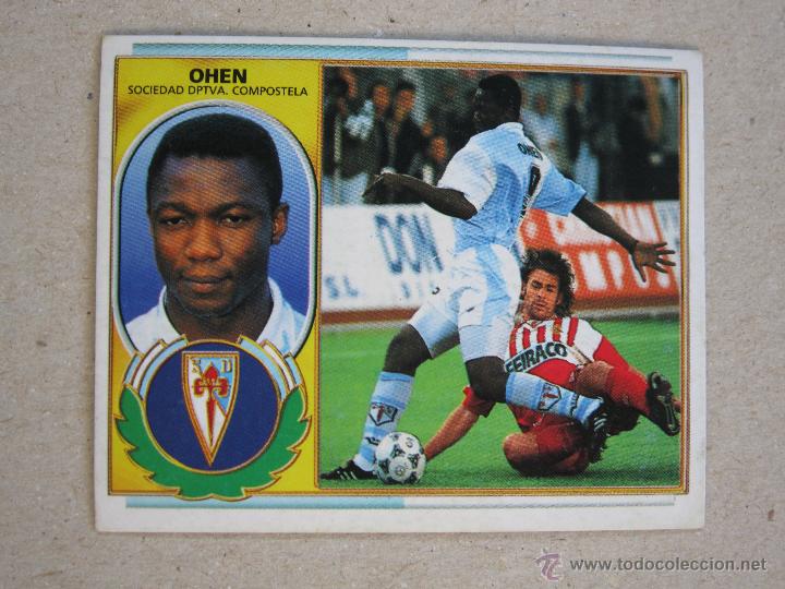 Cromos de f&uacute;tbol: ESTE 96-97  OHEN  COMPOSTELA  1996-1997 - Foto 1