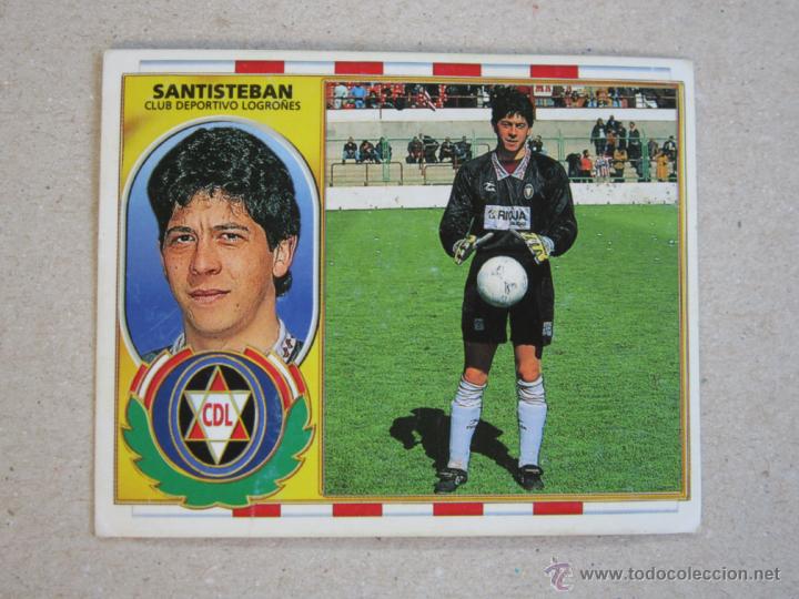 Cromos de f&uacute;tbol: ESTE 96-97 SANTIESTEBAN  LOGRO&Ntilde;ES  1996-1997 - Foto 1