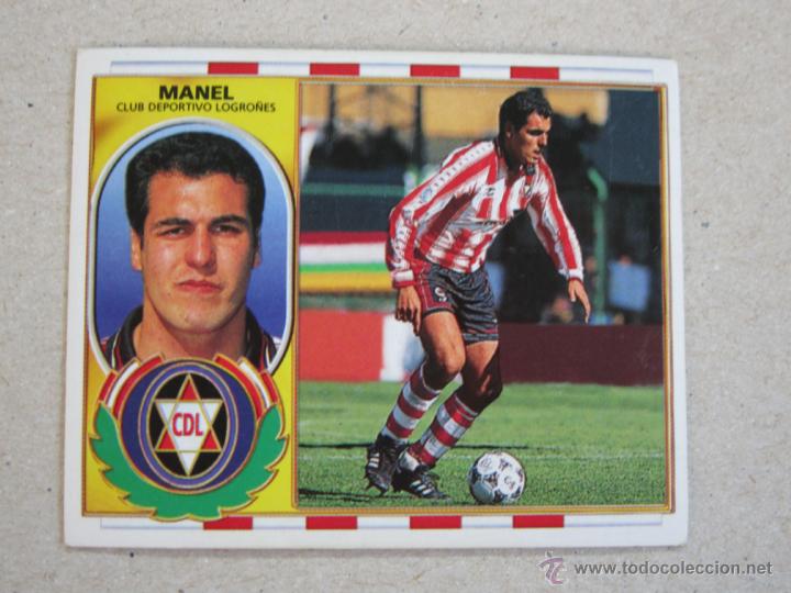 Cromos de f&uacute;tbol: ESTE 96-97 MANEL  LOGRO&Ntilde;ES  1996-1997 - Foto 1