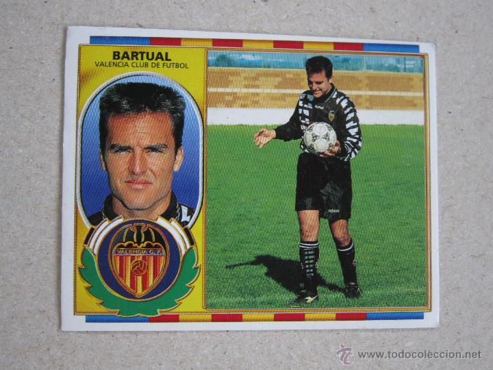 Cromos de f&uacute;tbol: ESTE 96-97 BARTUAL  VALENCIA  1996-1997 - Foto 1