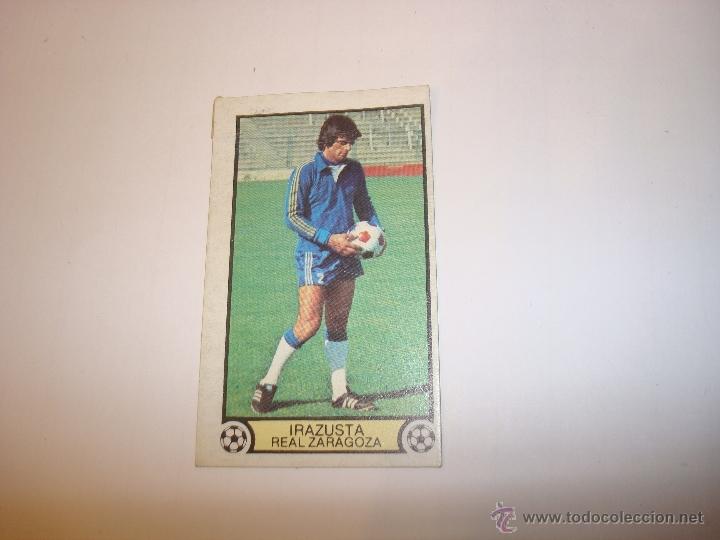 Cromos de f&uacute;tbol: 79-80 ESTE. IRAZUSTA. ZARAGOZA - Foto 1