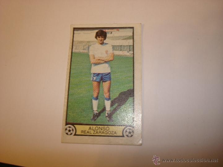 Cromos de f&uacute;tbol: 79-80 ESTE. ALONSO. ZARAGOZA - Foto 1
