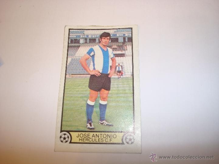 Cromos de f&uacute;tbol: 79-80 ESTE. JOSE ANTONIO. HERCULES - Foto 1