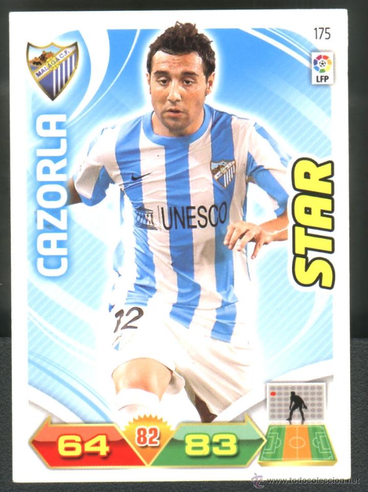 Cromos de f&uacute;tbol: CAZORLA - MALAGA (STAR) - ADRENALYN 2010-11 - Foto 1