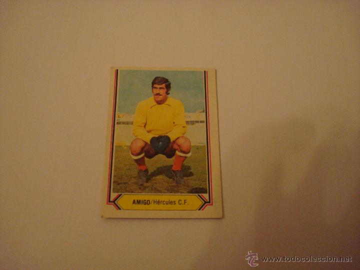 Cromos de f&uacute;tbol: 80-81 ESTE. AMIGO. HERCULES - Foto 1