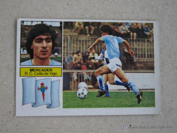 Cromos de f&uacute;tbol: ESTE 82-83 MERCADER CELTA 1982-1983 - Foto 1