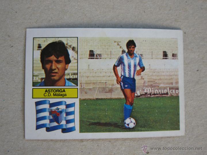 Cromos de f&uacute;tbol: ESTE 82-83 ASTORGA MALAGA 1982-1983 - Foto 1