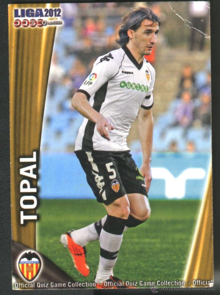 Cromos de f&uacute;tbol: TOPAL - VALENCIA - OQGC 2012 - Foto 1