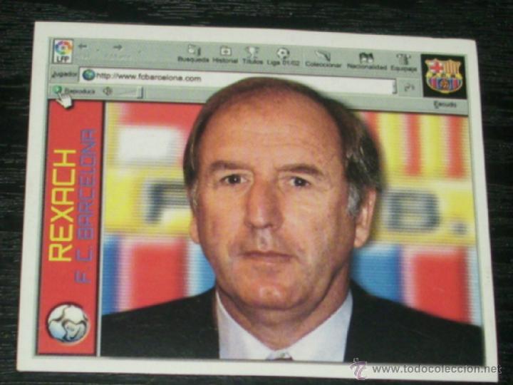 Cromos de f&uacute;tbol: -ESTE 01-02 : REXACH ( BARCELONA ) - Foto 1